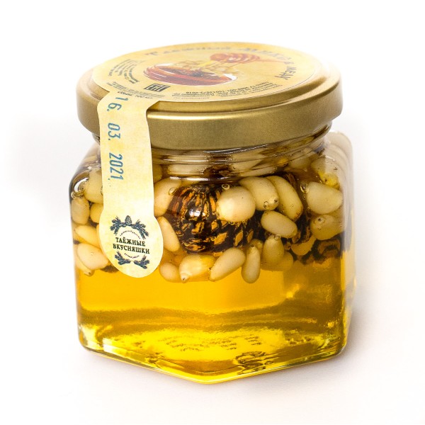 Сосновая шишка в золотом меду, 100мл